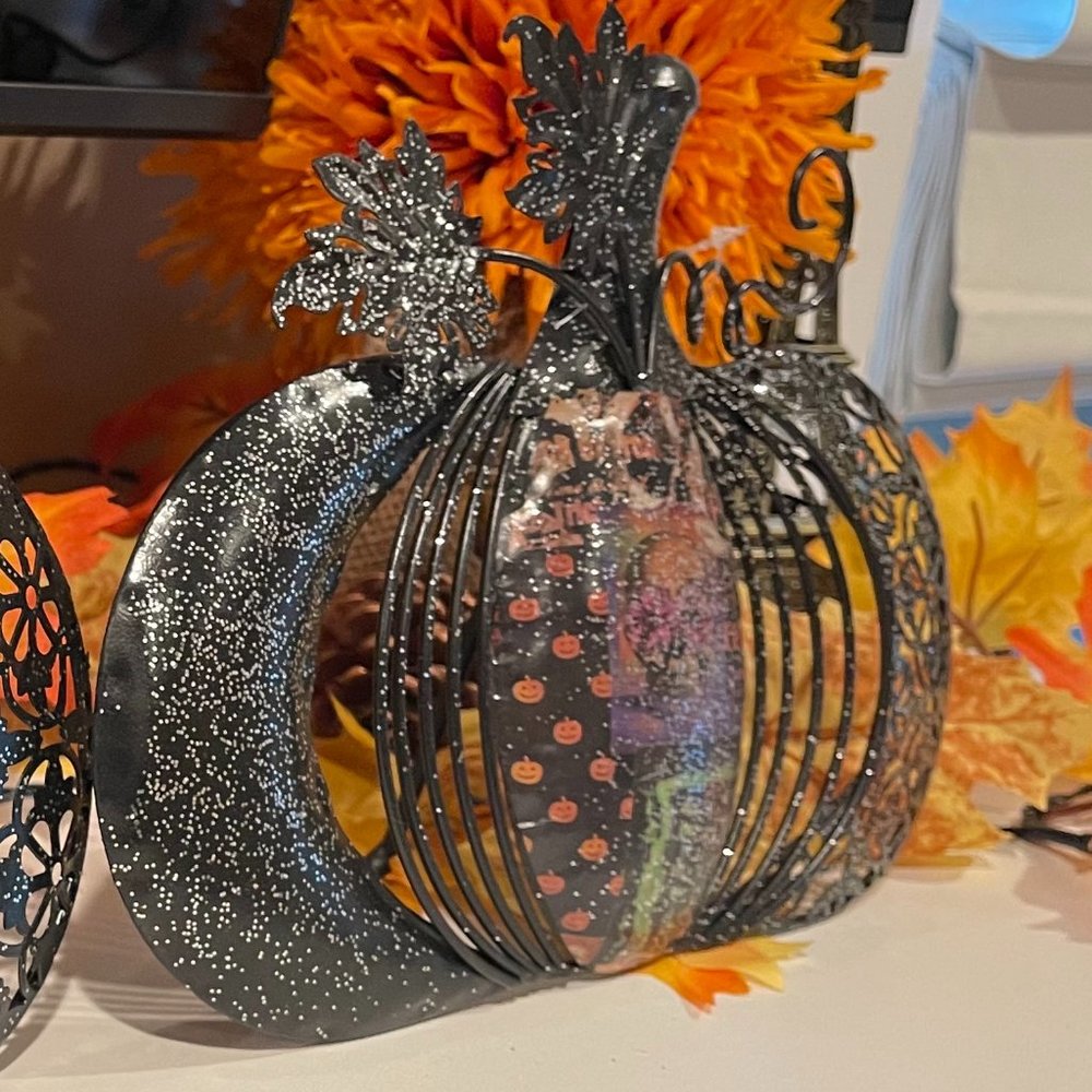Halloween Pumpkin Decor - Set of 4